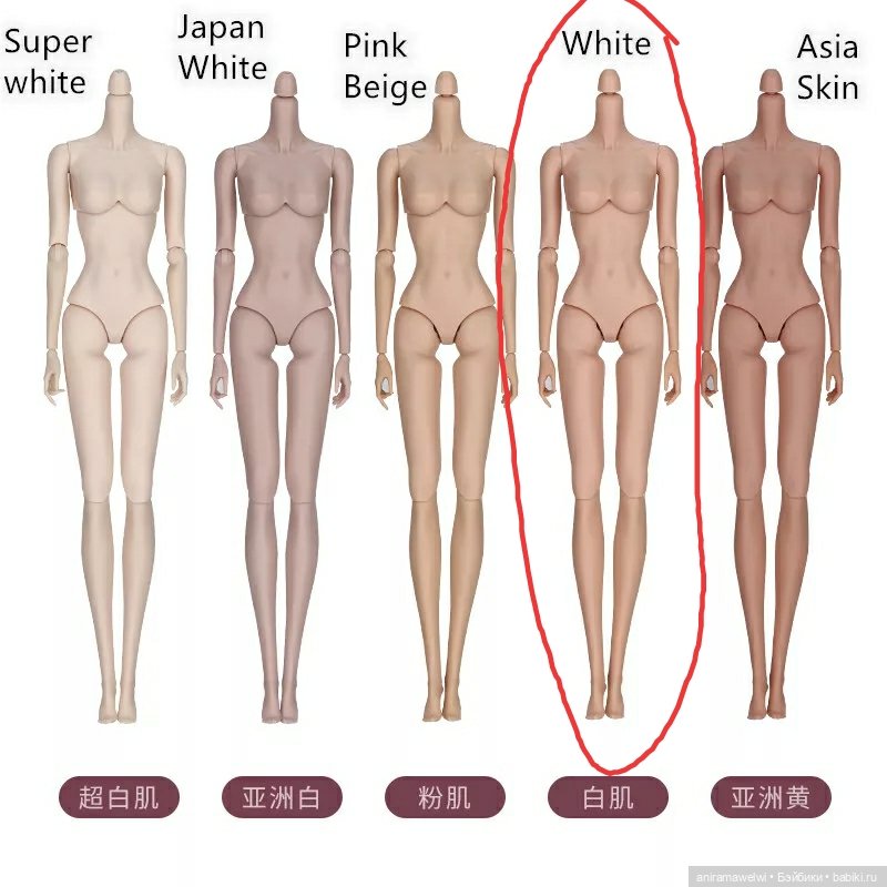 Кукла-гибрид тел mengf и made to move (фото 3)