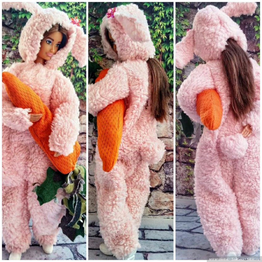 Белая и пушистая — Одежда и обувь для кукол своими руками: фото (фото 2)