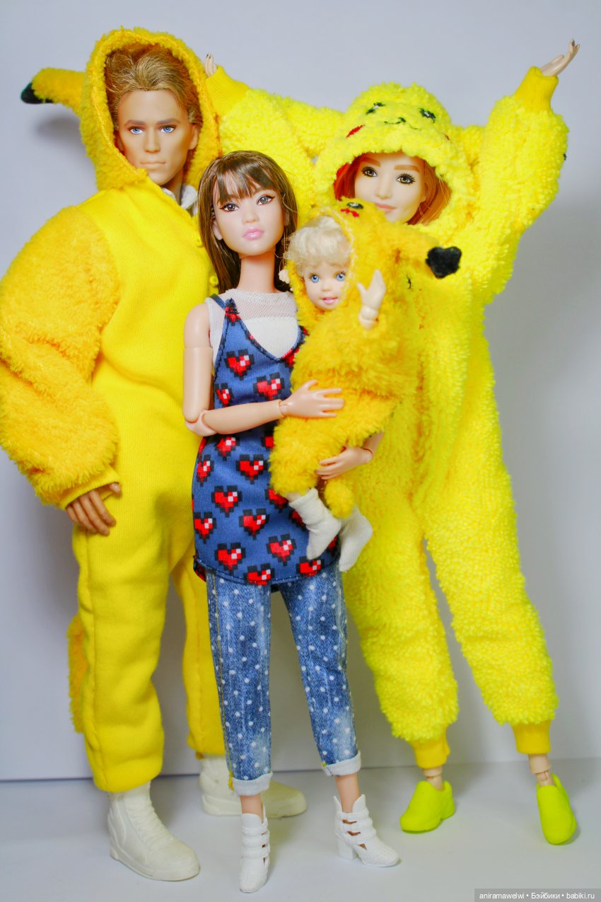 Желтое настроение или Пикачу-семейка