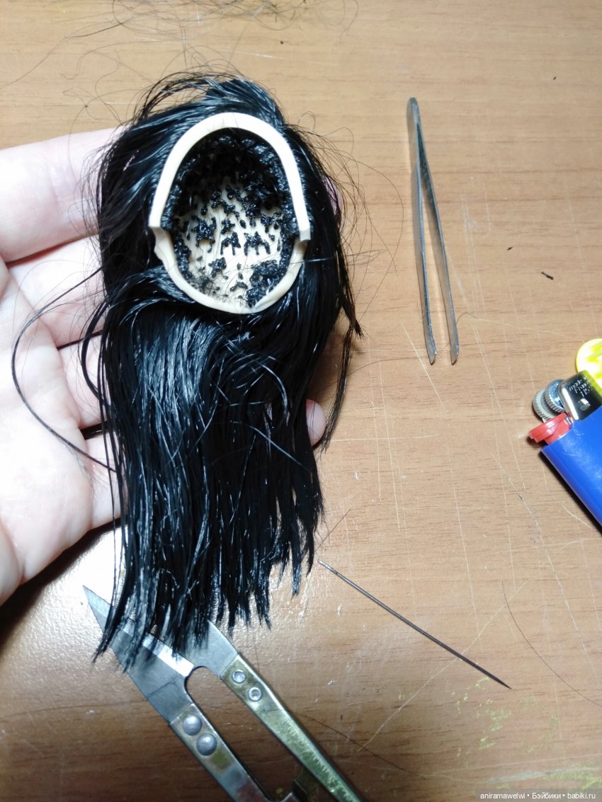 Как я перепрошила Смаога — Перепрошивка волос и восстановление париков: МК