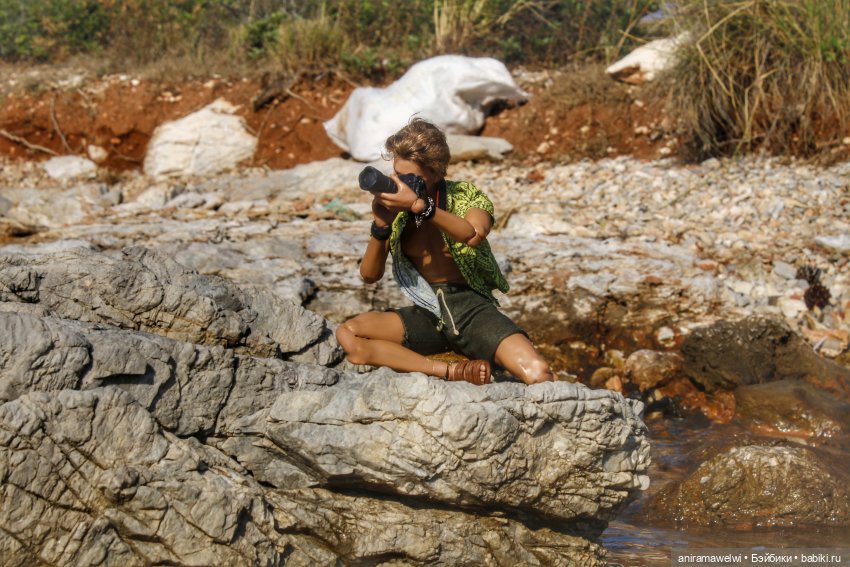 На побережье Эгейского моря. Русалочья фотосессия (фото 5)