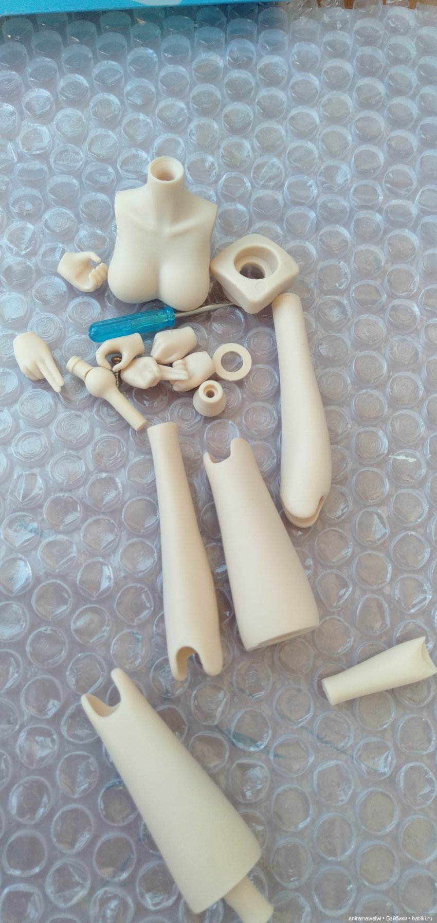 Тело Yumi 22/24 см. для Насти. Тест-драйв на подвижность (фото 7)