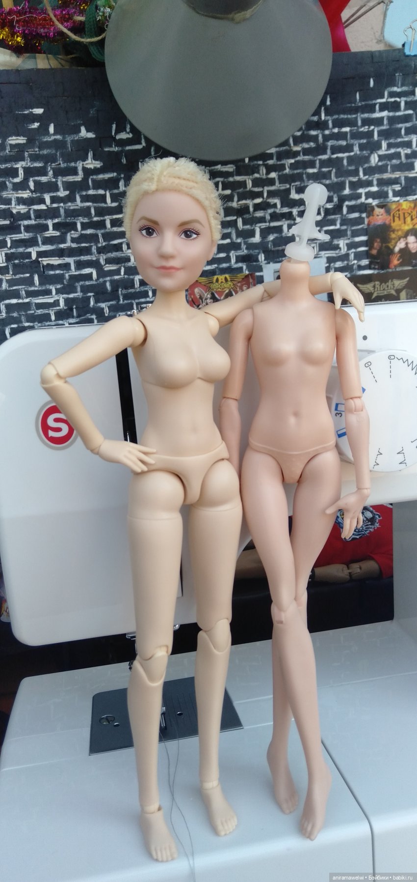 Тело Yumi 22/24 см. для Насти. Тест-драйв на подвижность (фото 8)