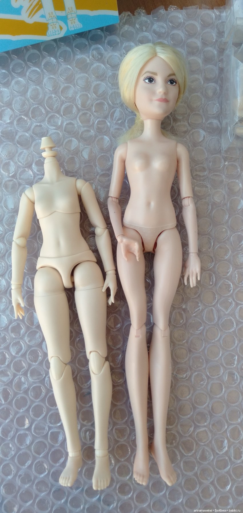 Тело Yumi 22/24 см. для Насти. Тест-драйв на подвижность (фото 5)