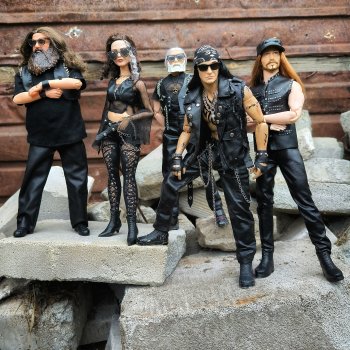 Назгулы, фотосет на развалинах