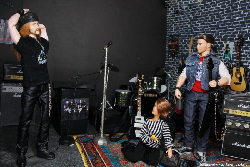 Саша и Высотин — Кукольные фотоистории и сериалы: комиксы