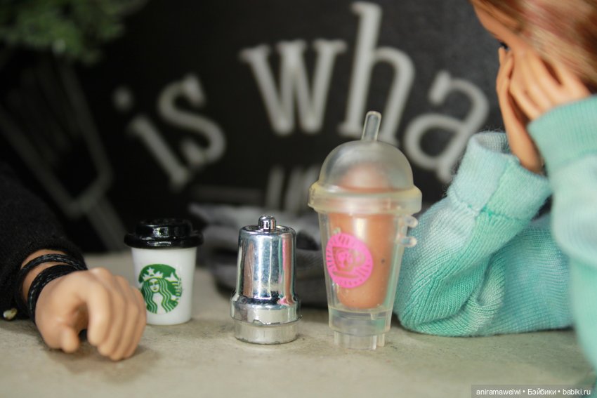 В кафе — Кукольные фотоистории и сериалы: комиксы (фото 9)