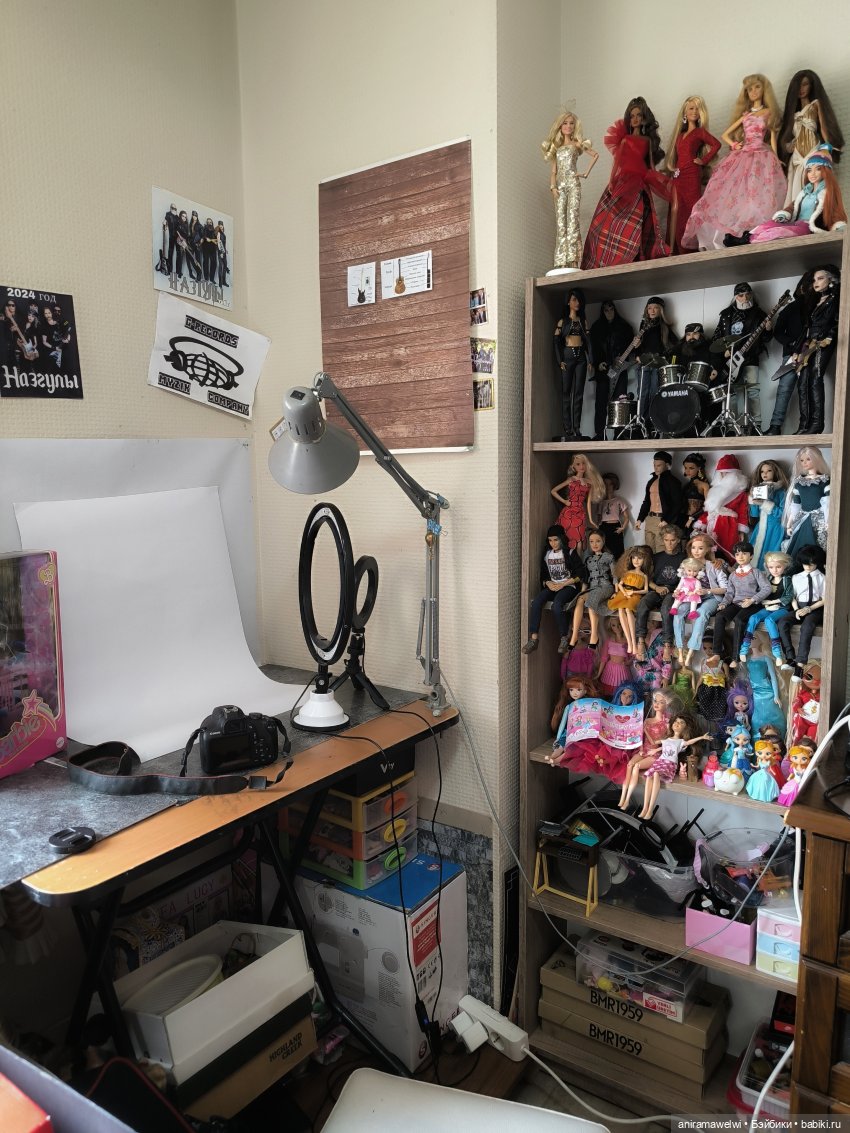 Моя первая куклополочка и Марго Робби в золотом