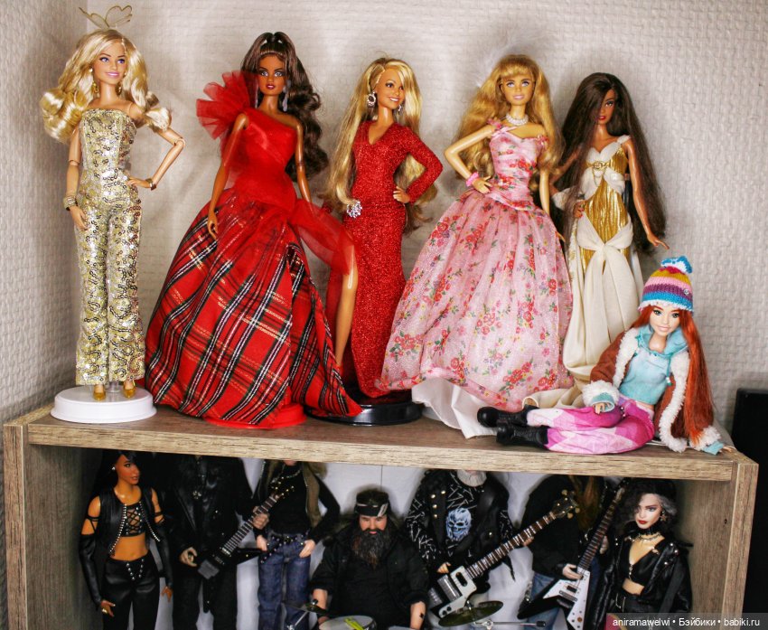 Моя первая куклополочка и Марго Робби в золотом (фото 8)