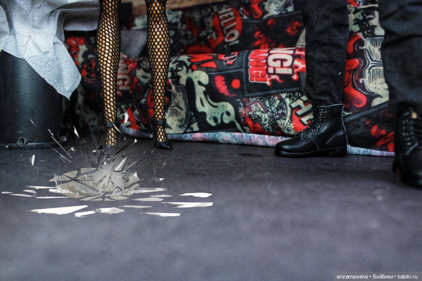 Ссора — Кукольные фотоистории и сериалы: комиксы