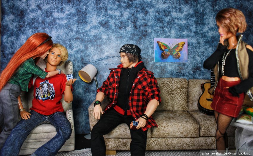 Дружеские посиделки у Саши