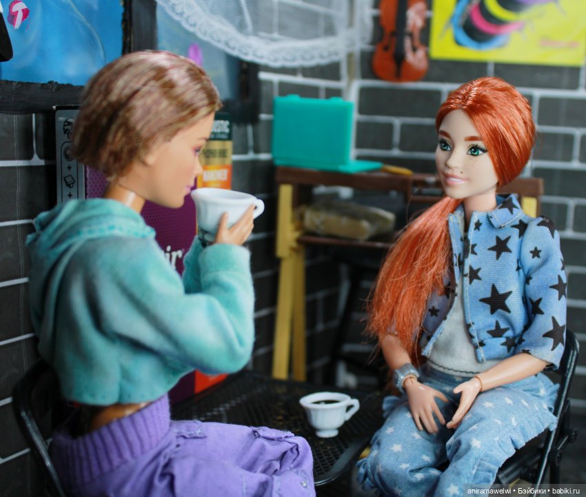 Разговоры, разговоры — Кукольные фотоистории и сериалы: комиксы