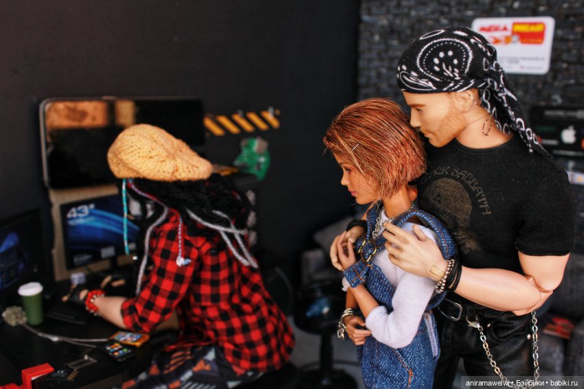 Скрипт — Кукольные фотоистории и сериалы: комиксы