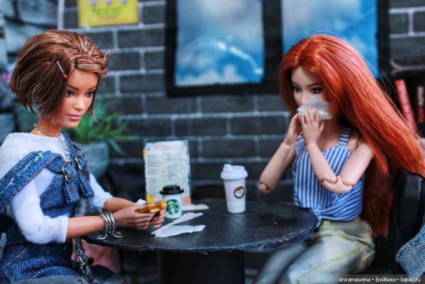 Разговор с Женей — Кукольные фотоистории и сериалы: комиксы