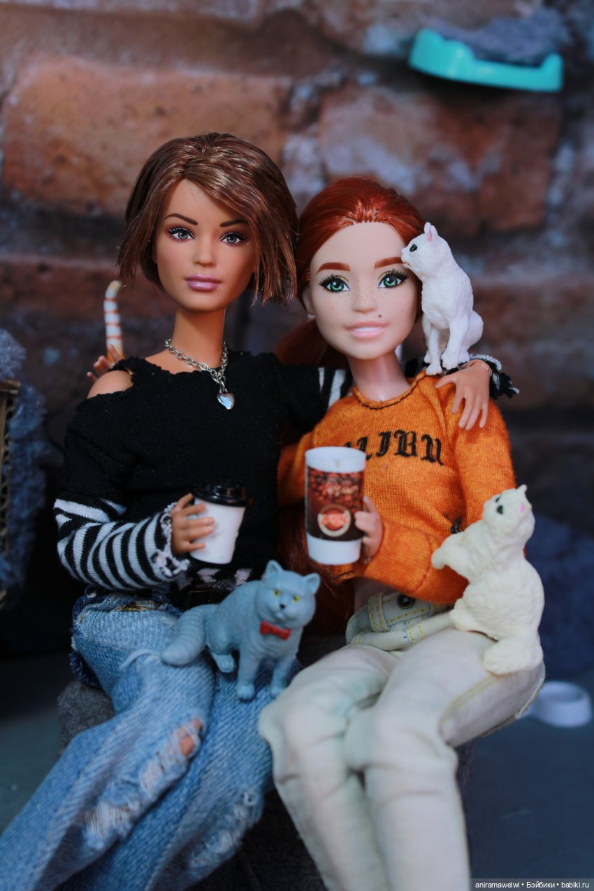 Котокафе — Кукольные фотоистории и сериалы: комиксы