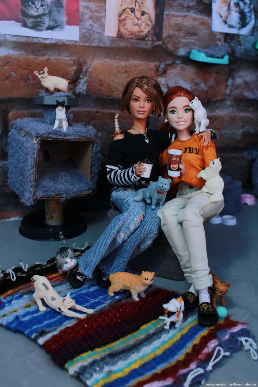 Котокафе — Кукольные фотоистории и сериалы: комиксы