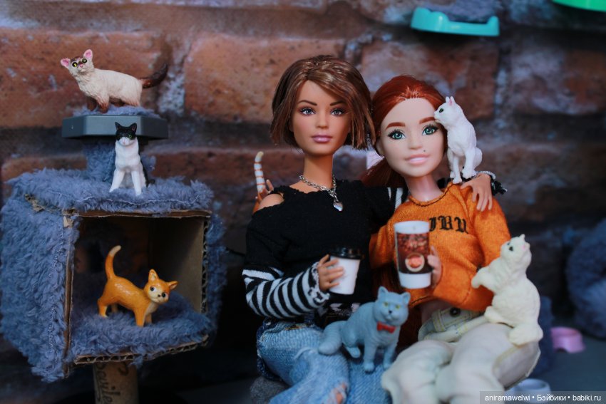 Котокафе — Кукольные фотоистории и сериалы: комиксы