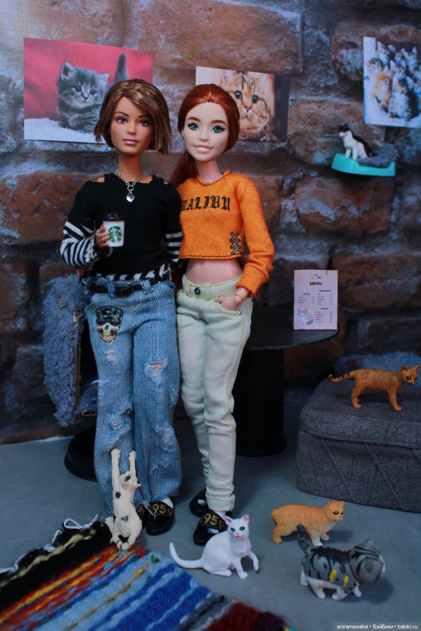 Котокафе — Кукольные фотоистории и сериалы: комиксы