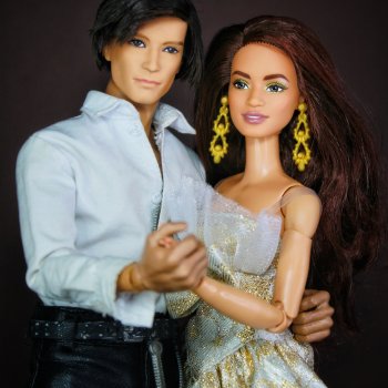 Дариан и Виталина на новогоднем балу