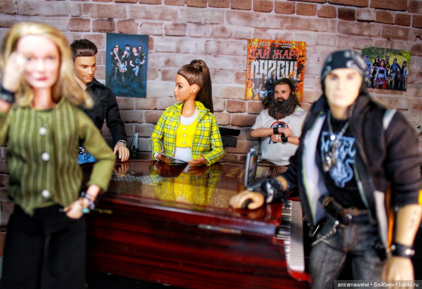 Проект "PianoRock" — Кукольные фотоистории и сериалы: комиксы (фото 5)