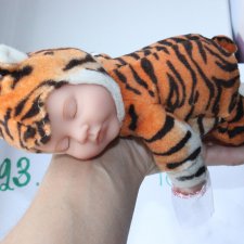 Малыш тигрёнок от Anne Geddes новый 23 см