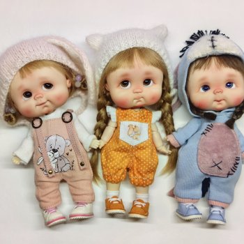 Лепные головушки на телах ob11 и Monst