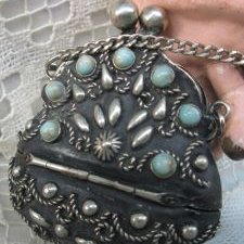 Старинная кукольная сумочка