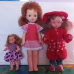 Лот винтажных кукол