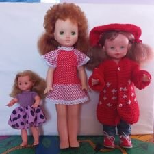 Лот винтажных кукол