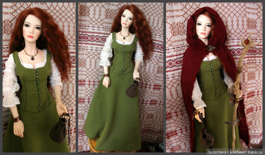 Рыжая ведьма шуани Аншантин - моя первая BJD (фото 8)