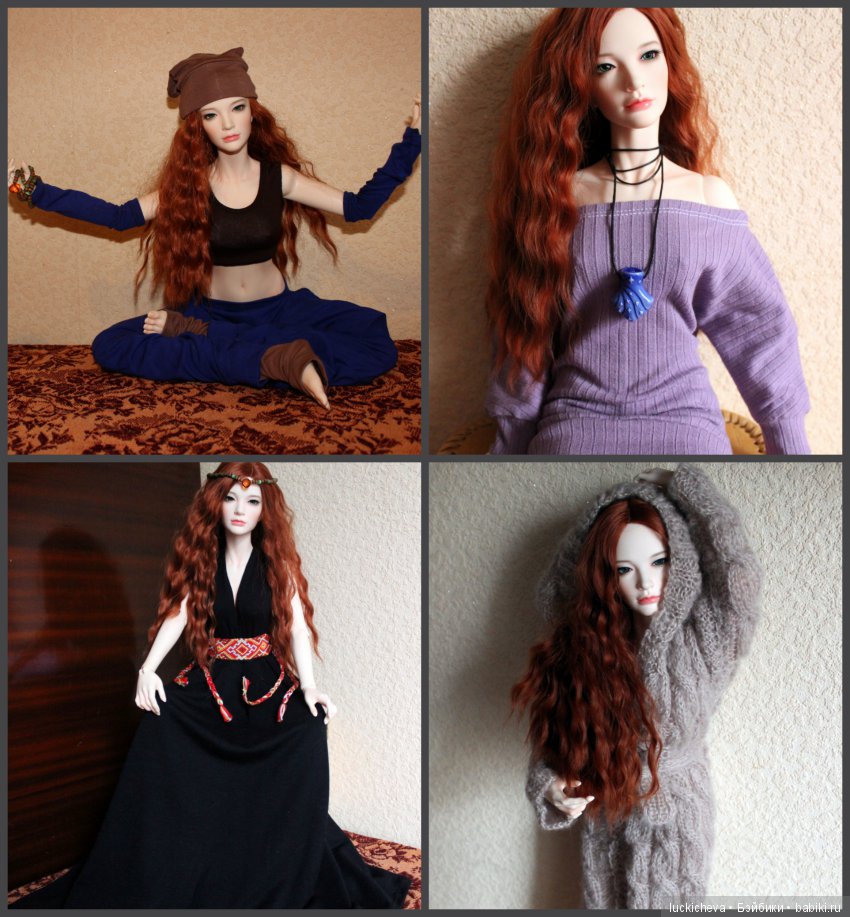 Рыжая ведьма шуани Аншантин - моя первая BJD (фото 6)