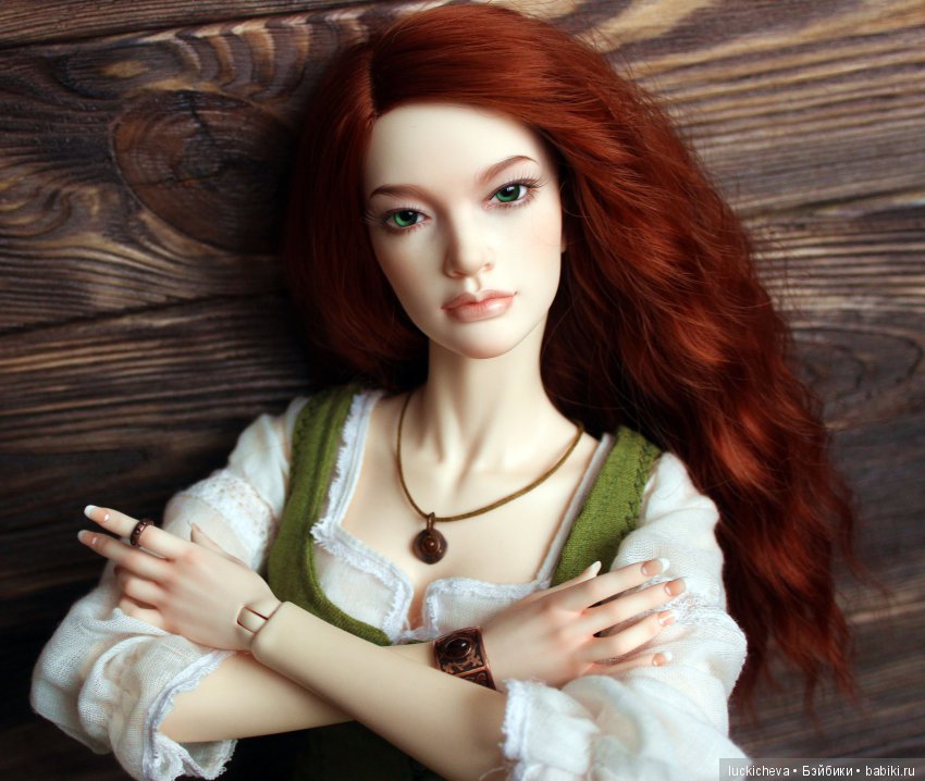 Рыжая ведьма шуани Аншантин - моя первая BJD