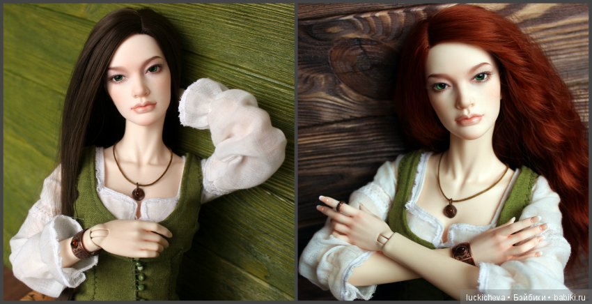Рыжая ведьма шуани Аншантин - моя первая BJD