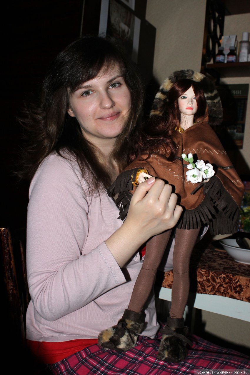 Рыжая ведьма шуани Аншантин - моя первая BJD (фото 4)