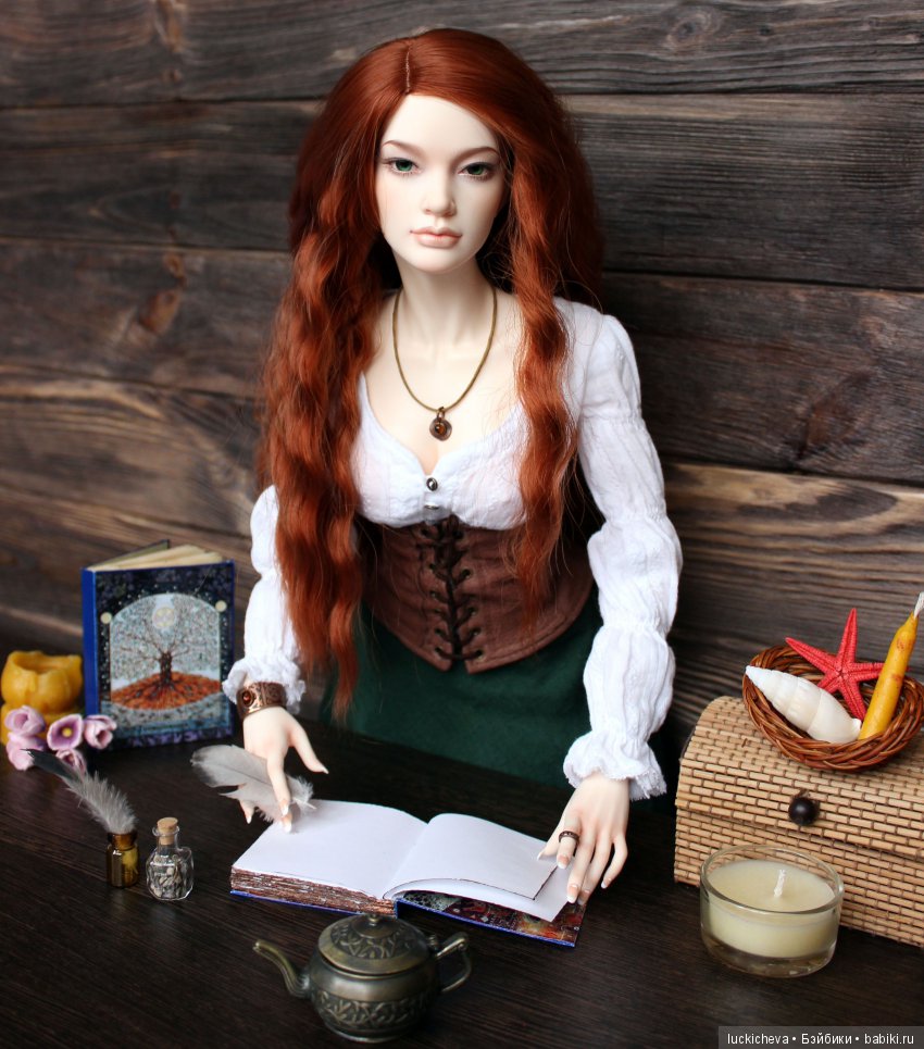 Рыжая ведьма шуани Аншантин - моя первая BJD