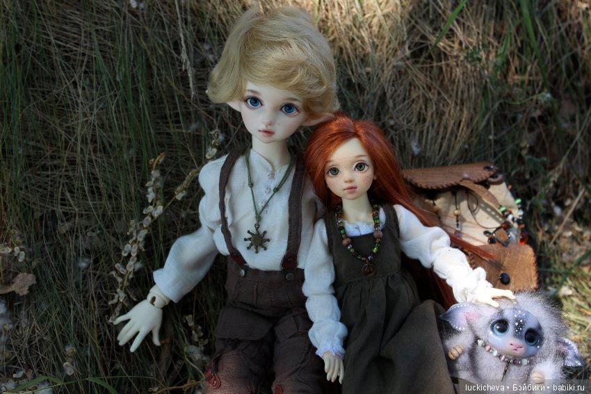 По лету босиком шагая... Как эльф и ведьмочка счастье по полям, лесам, да садам искали