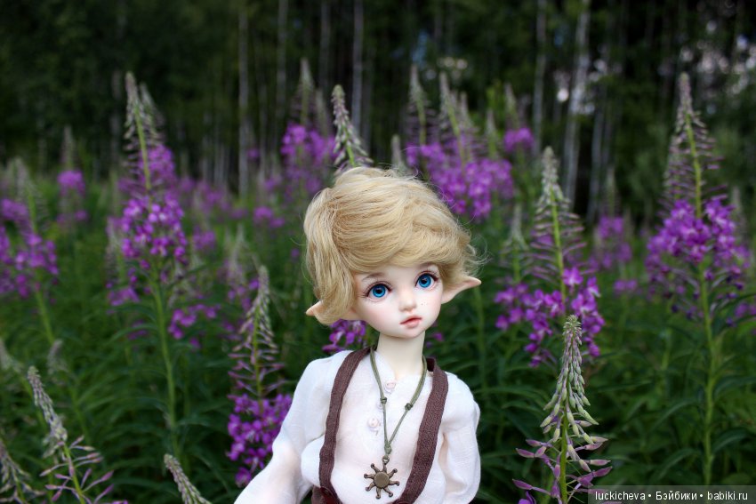 По лету босиком шагая... Как эльф и ведьмочка счастье по полям, лесам, да садам искали