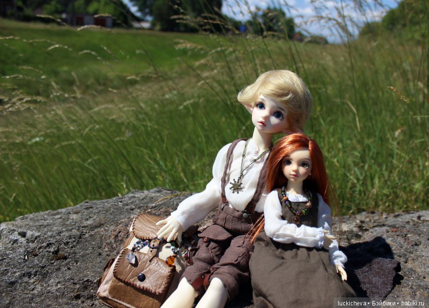 По лету босиком шагая... Как эльф и ведьмочка счастье по полям, лесам, да садам искали (фото 4)