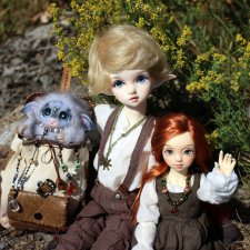 По лету босиком шагая... Как эльф и ведьмочка счастье по полям, лесам, да садам искали