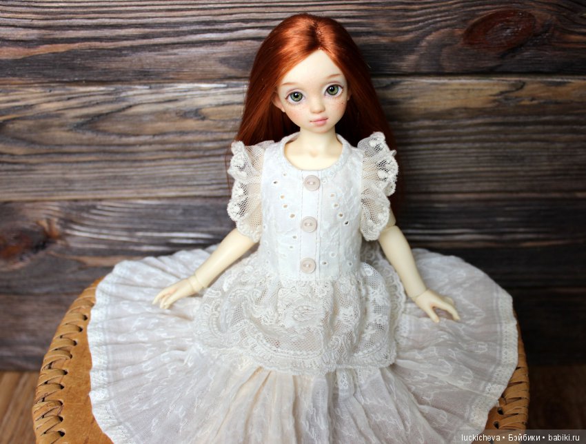 Когда новое платье для любимой куклы - большая радость! Экспромт - фотосессия моей BJD Шарлотты, а также двух девочек -