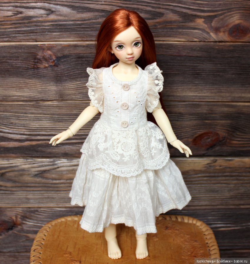 Когда новое платье для любимой куклы - большая радость! Экспромт - фотосессия моей BJD Шарлотты, а также двух девочек -