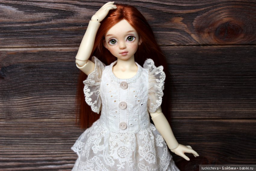 Когда новое платье для любимой куклы - большая радость! Экспромт - фотосессия моей BJD Шарлотты, а также двух девочек -