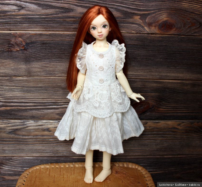 Когда новое платье для любимой куклы - большая радость! Экспромт - фотосессия моей BJD Шарлотты, а также двух девочек -