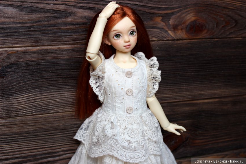 Когда новое платье для любимой куклы - большая радость! Экспромт - фотосессия моей BJD Шарлотты, а также двух девочек -