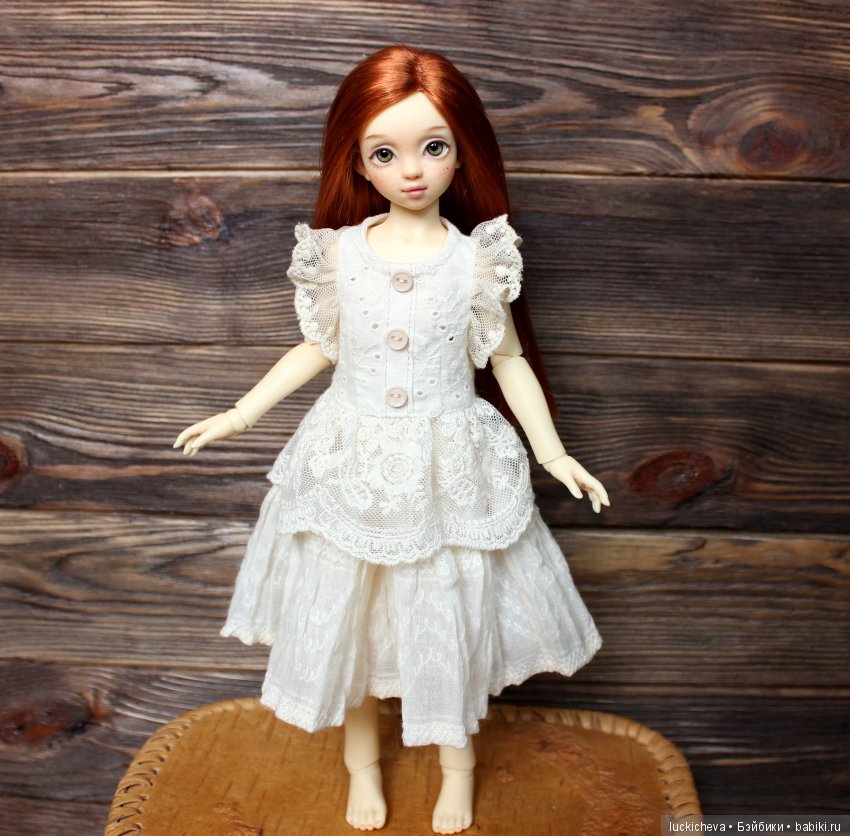 Когда новое платье для любимой куклы - большая радость! Экспромт - фотосессия моей BJD Шарлотты, а также двух девочек -