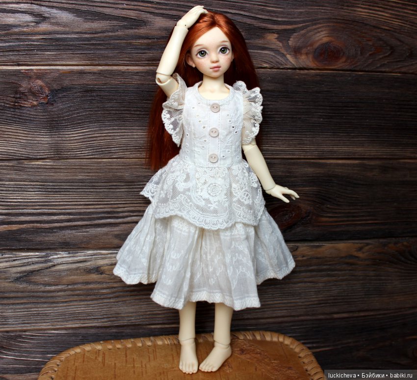 Когда новое платье для любимой куклы - большая радость! Экспромт - фотосессия моей BJD Шарлотты, а также двух девочек -