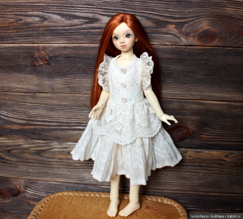 Когда новое платье для любимой куклы - большая радость! Экспромт - фотосессия моей BJD Шарлотты, а также двух девочек -