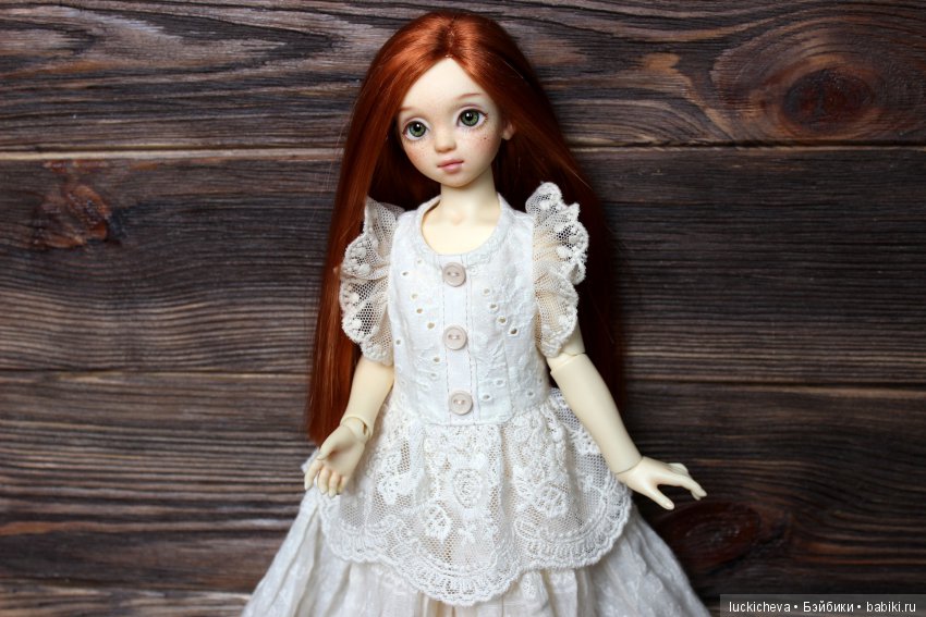 Когда новое платье для любимой куклы - большая радость! Экспромт - фотосессия моей BJD Шарлотты, а также двух девочек -