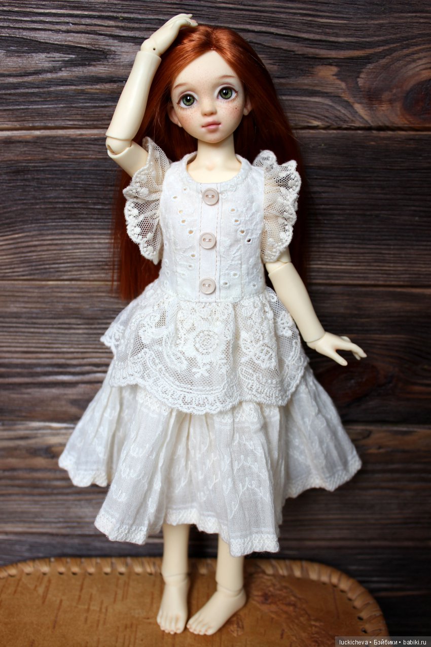 Когда новое платье для любимой куклы - большая радость! Экспромт - фотосессия моей BJD Шарлотты, а также двух девочек -