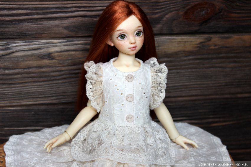 Когда новое платье для любимой куклы - большая радость! Экспромт - фотосессия моей BJD Шарлотты, а также двух девочек -